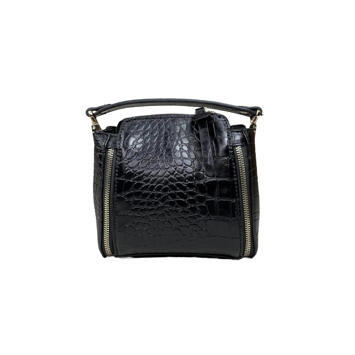 LeatherLuxe - Black Leather Handbag Shoulder Bag for Women Genuine leather Designer Premium leather bag for women leather hobo tote messenger bag Leather Accessories Leather Shop Leather Goods