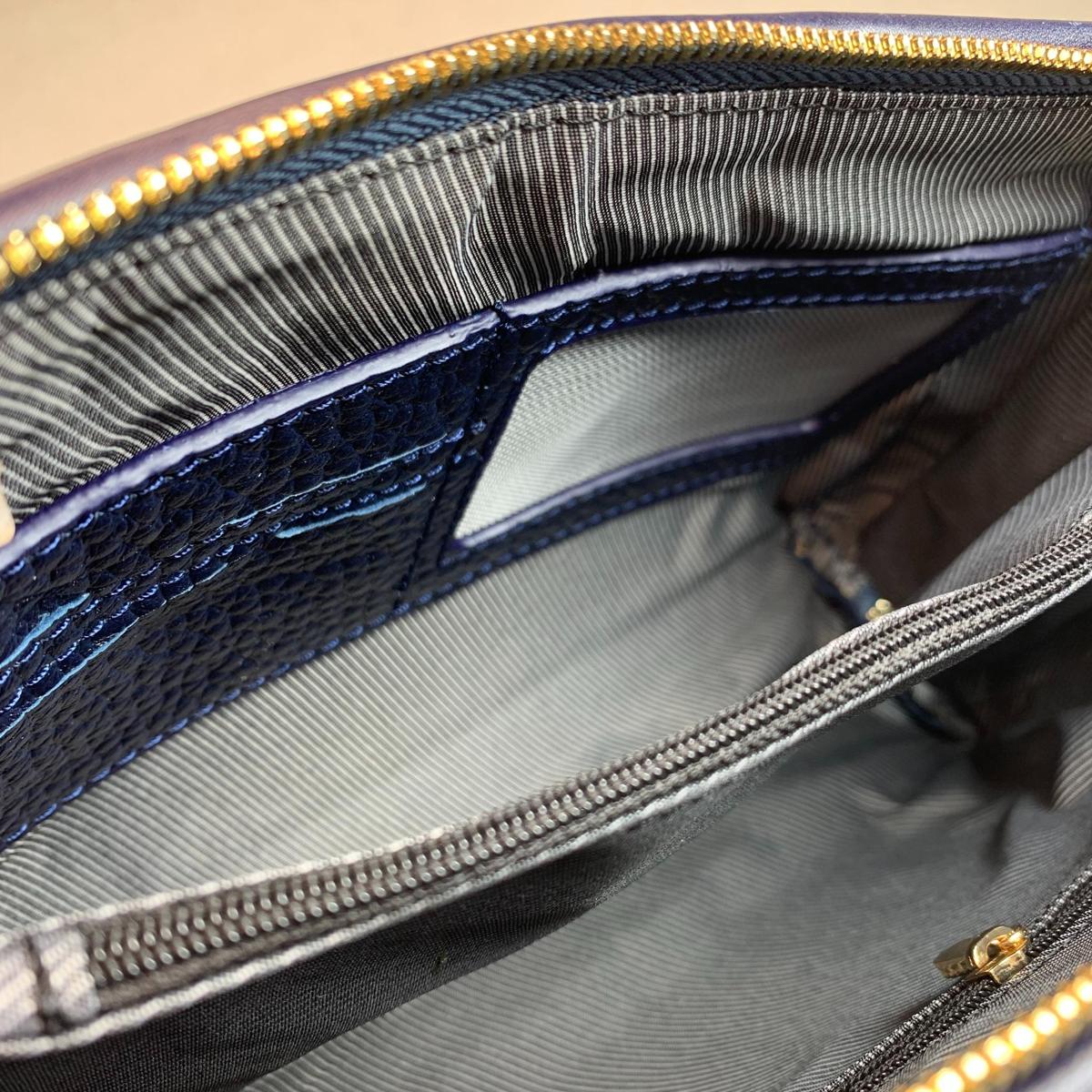 LeatherLuxe - Dark Blue Leather Clutch Bag Shoulder Bag; Crossbody Genuine leather Designer Premium leather bag for women leather hobo tote messenger bag Leather Accessories Leather Shop Leather Goods