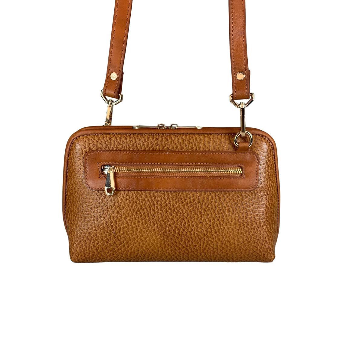 LeatherLuxe - Brown Leather Clutch Bag Shoulder Bag; Crossbody Genuine leather Designer Premium leather bag for women leather hobo tote messenger bag Leather Accessories Leather Shop Leather Goods