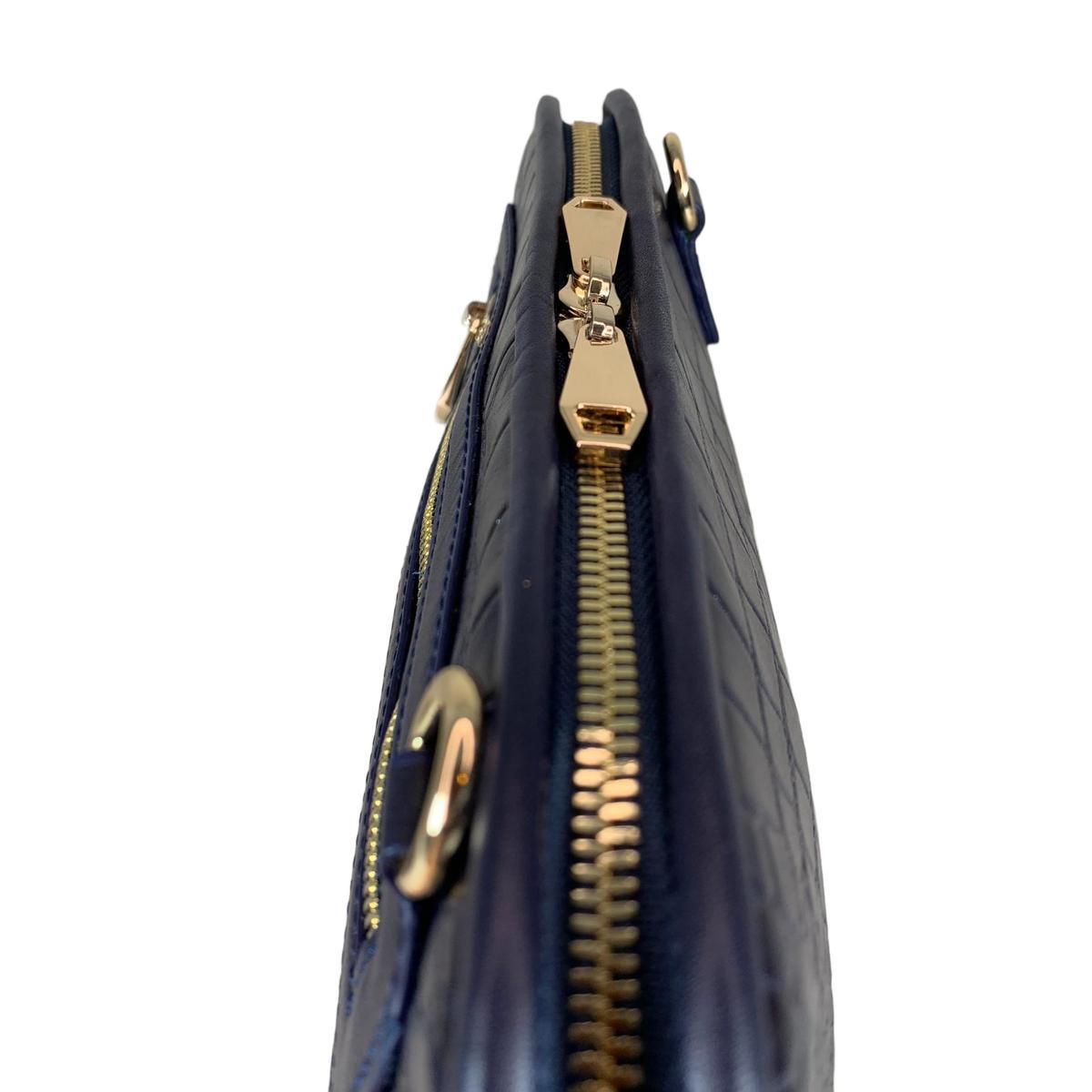 LeatherLuxe - Navy Blue Leather Clutch Bag Shoulder Bag; Crossbody Genuine leather Designer Premium leather bag for women leather hobo tote messenger bag Leather Accessories Leather Shop Leather Goods