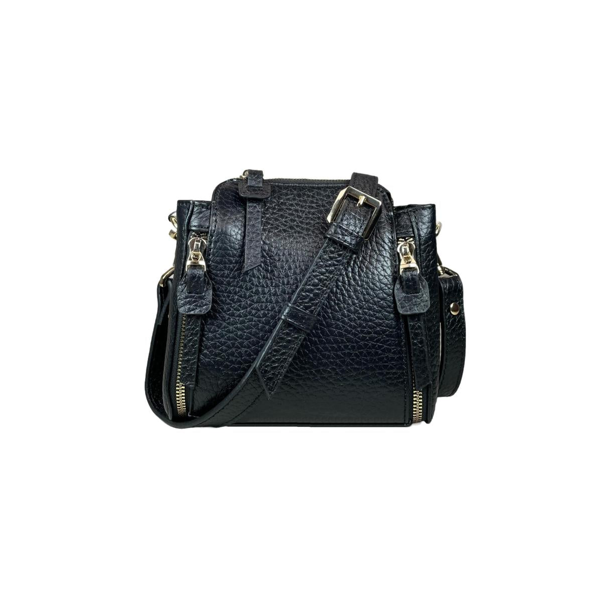 LeatherLuxe - Black Leather Handbag Shoulder Bag for Women Genuine leather Designer Premium leather bag for women leather hobo tote messenger bag Leather Accessories Leather Shop Leather Goods