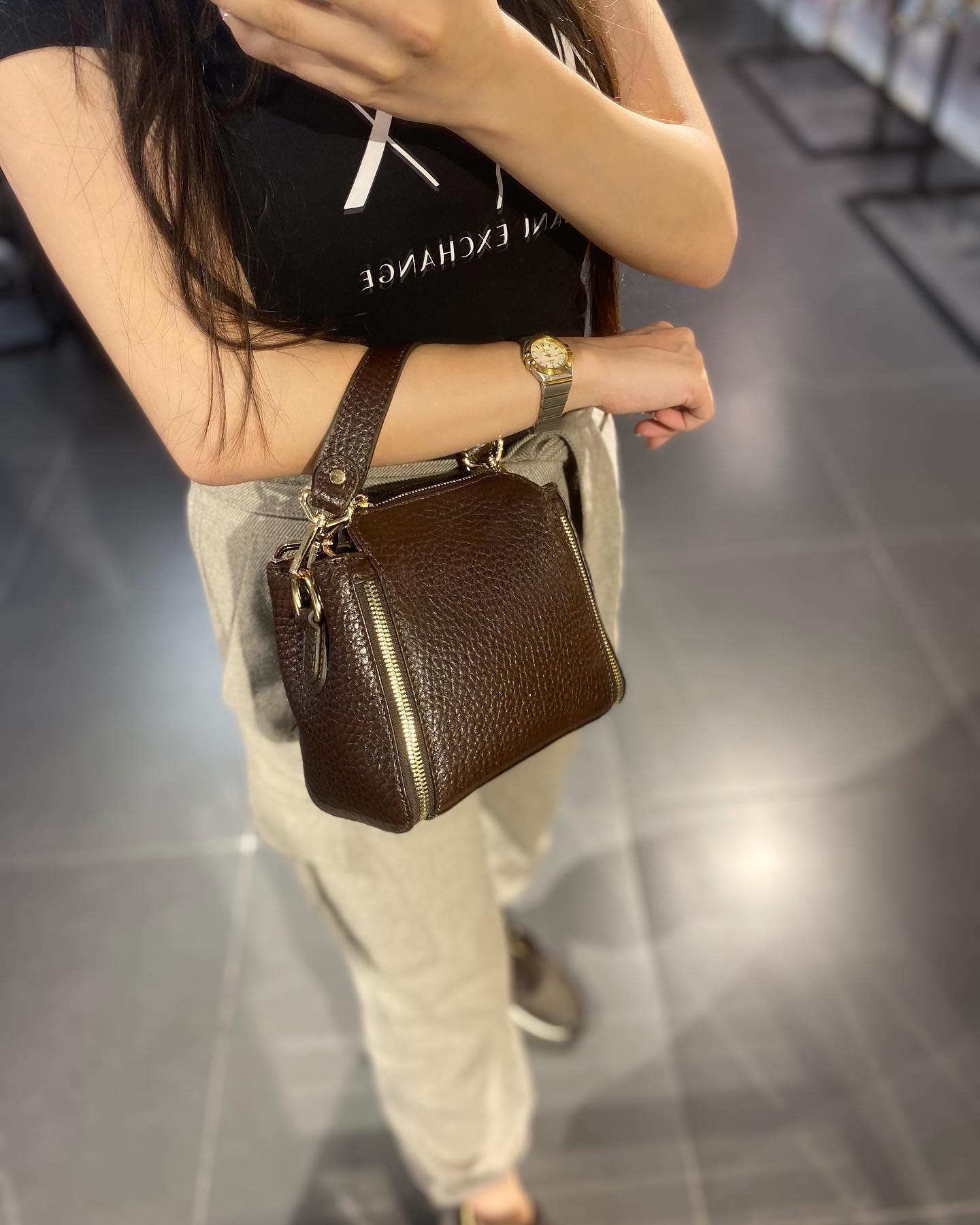 LeatherLuxe crossbody bag small handbag for girls and gift