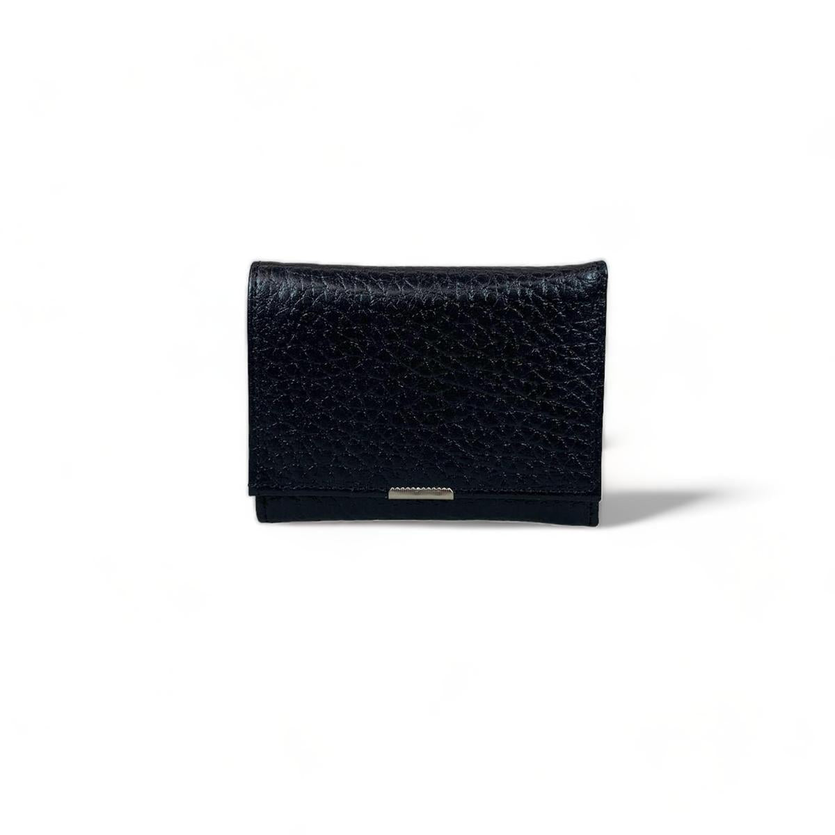 LeatherLuxe - Black Leather Women's Wallet and Card Holder; Locker Genuine leather Designer Premium leather bag for women leather hobo tote messenger bag Leather Accessories Leather Shop Leather Goods