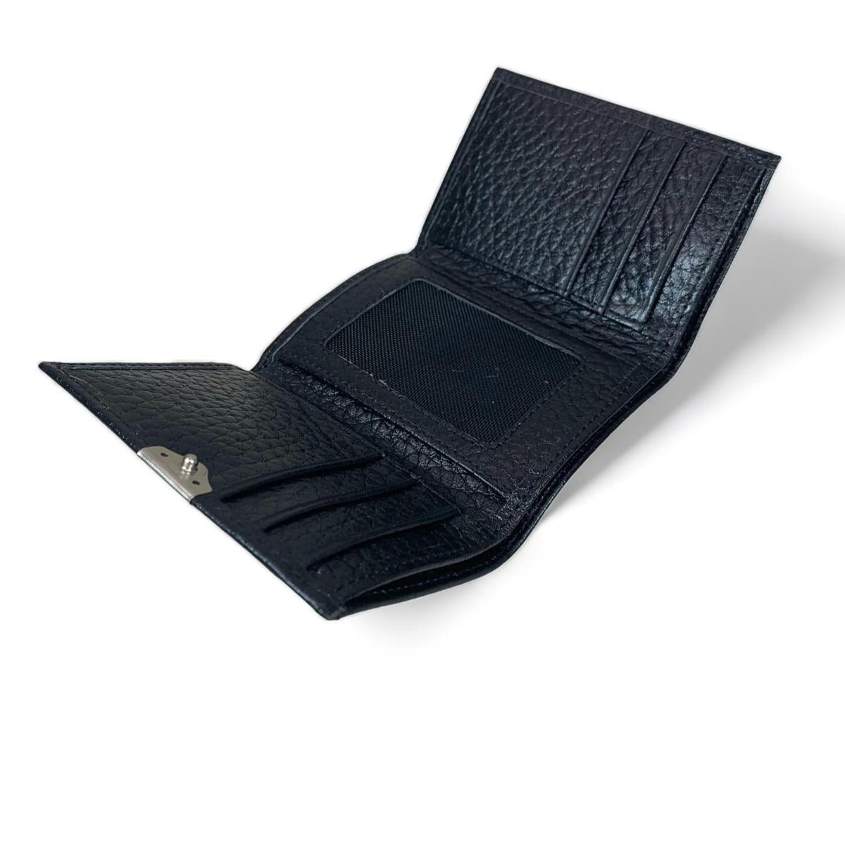 LeatherLuxe - Black Leather Women's Wallet and Card Holder; Locker Genuine leather Designer Premium leather bag for women leather hobo tote messenger bag Leather Accessories Leather Shop Leather Goods