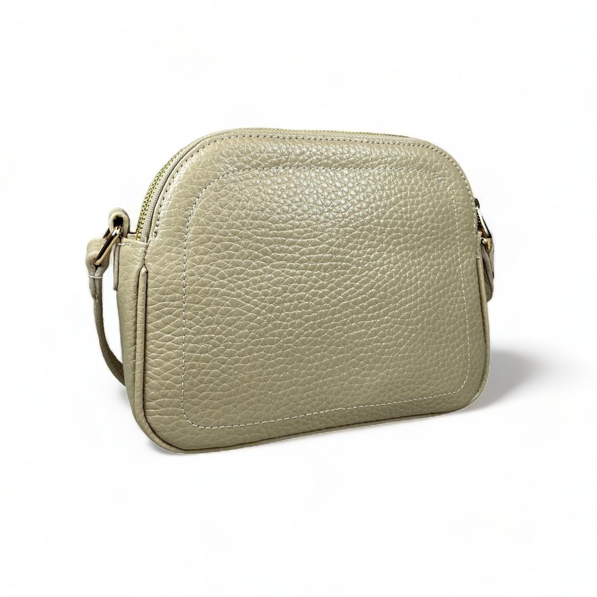 LeatherLuxe - Cream Leather Women's Shoulder Bag; Crossbody Genuine leather Designer Premium leather bag for women leather hobo tote messenger bag Leather Accessories Leather Shop Leather Goods