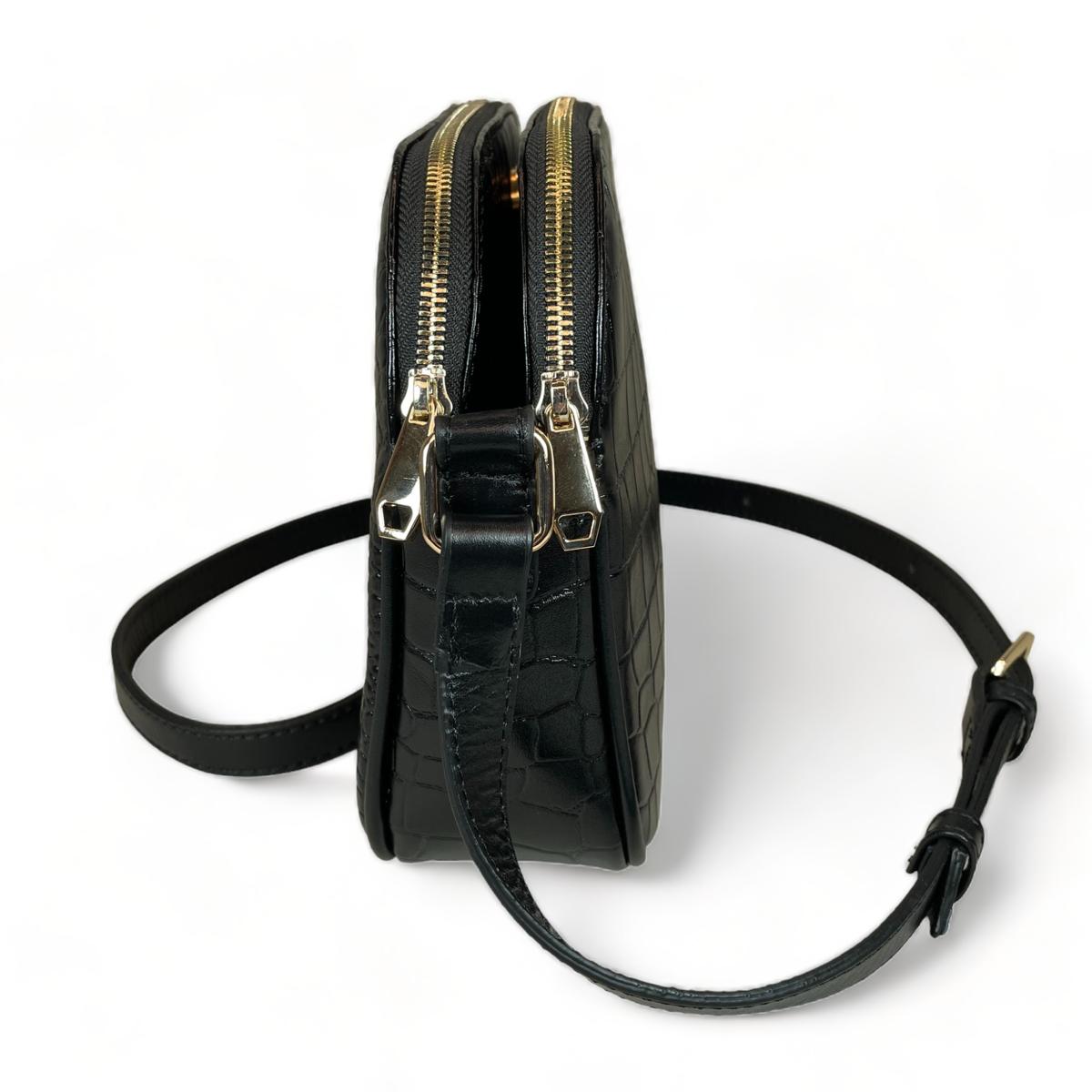 LeatherLuxe - Black Leather Women's Shoulder Bag; Crossbody Genuine leather Designer Premium leather bag for women leather hobo tote messenger bag Leather Accessories Leather Shop Leather Goods