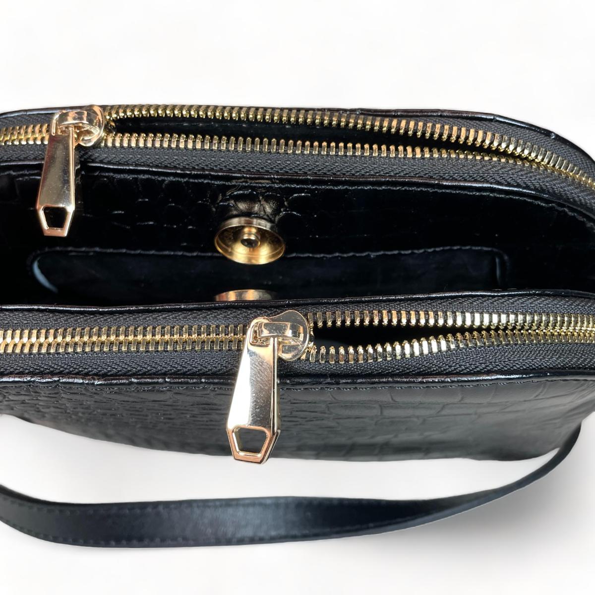 LeatherLuxe - Black Leather Women's Shoulder Bag; Crossbody Genuine leather Designer Premium leather bag for women leather hobo tote messenger bag Leather Accessories Leather Shop Leather Goods