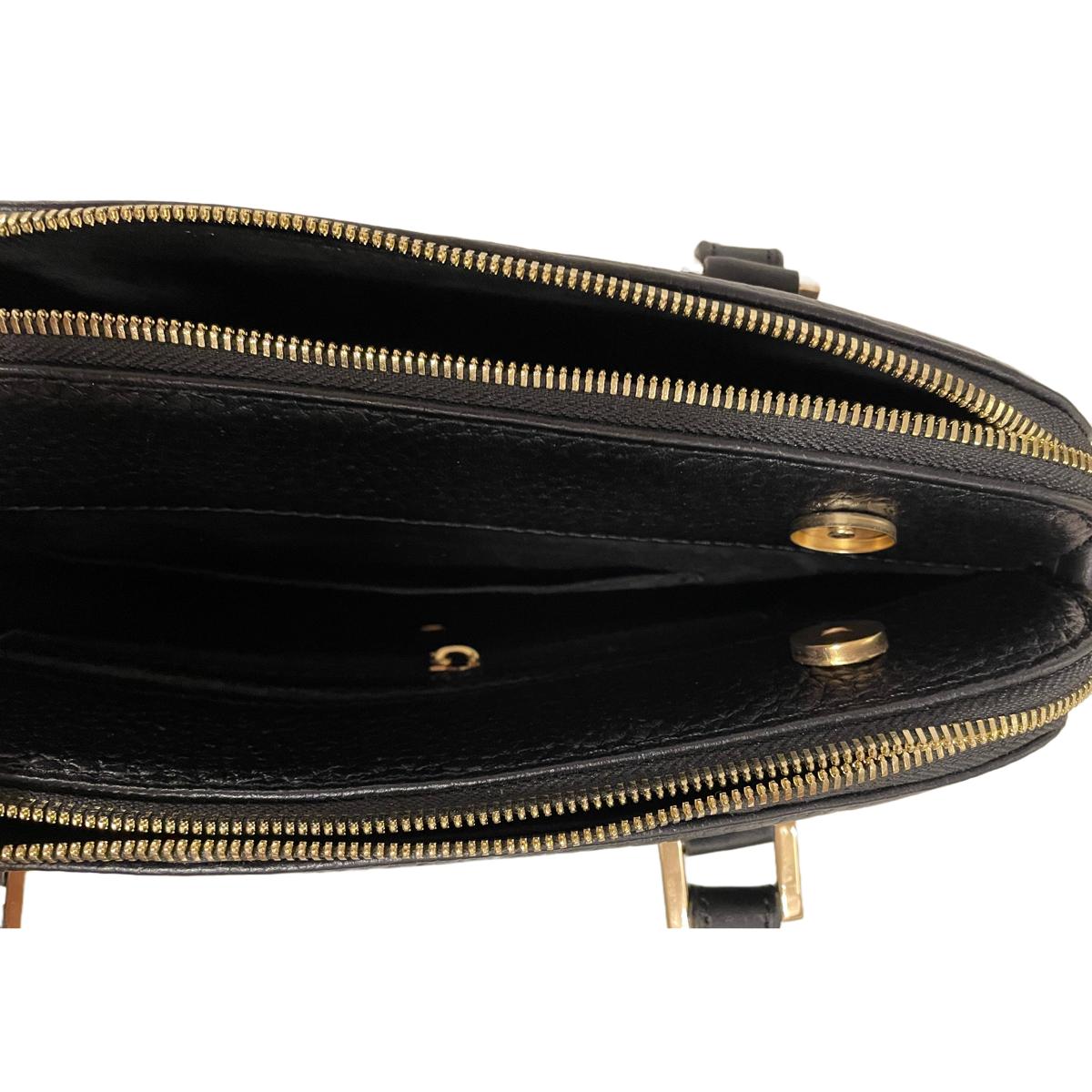 Interior compartments with padded section and zip pocket, office bag