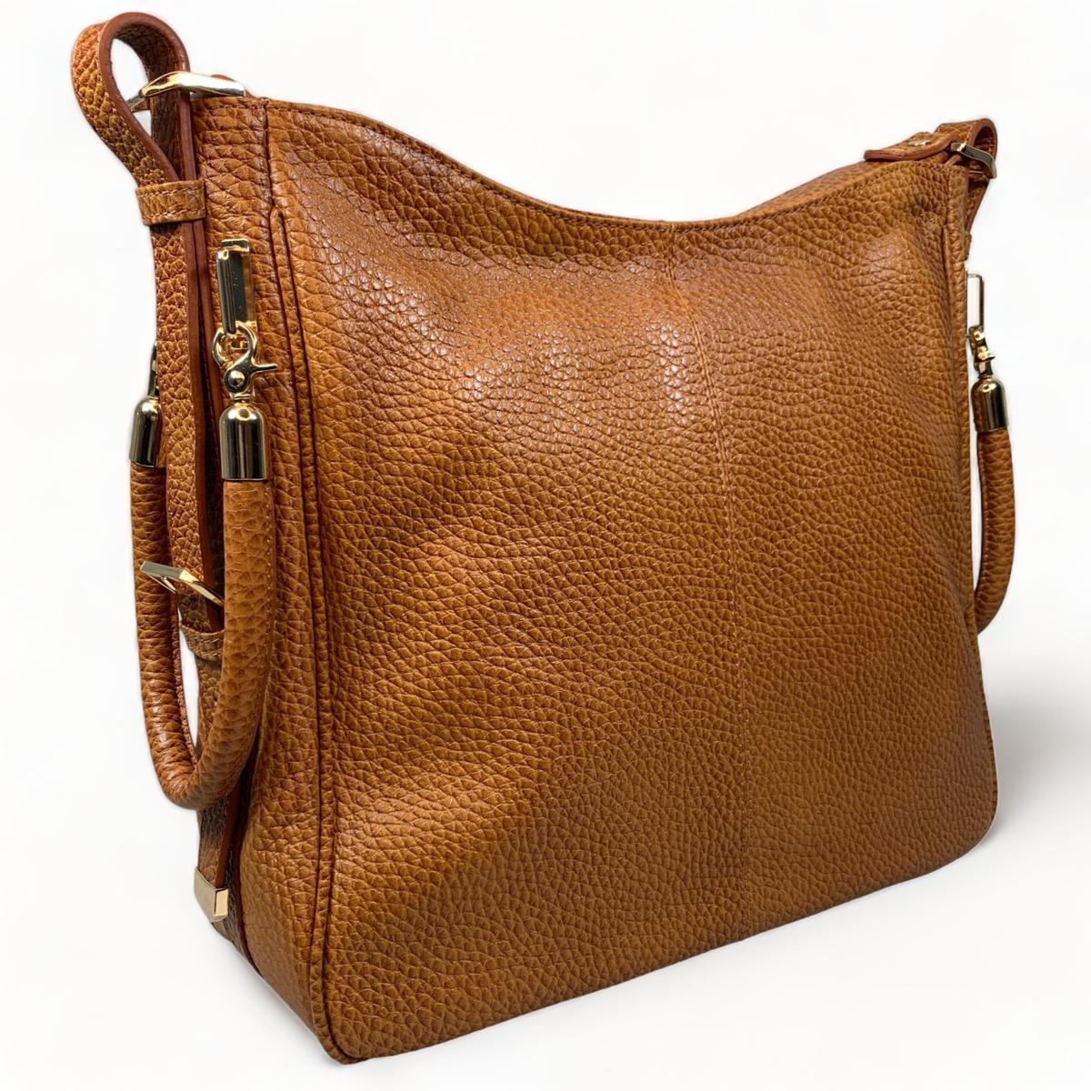 LeatherLuxe - Light Brown Leather Tote Bag - Classic Elegance and Versatile Style Genuine leather Designer Premium leather bag for women leather hobo tote messenger bag Leather Accessories Leather Shop Leather Goods