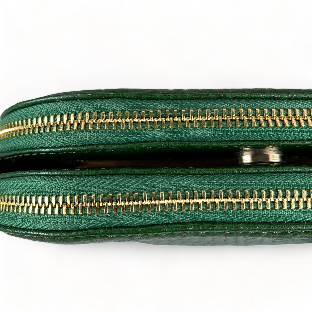 LeatherLuxe - Green Leather Women's Shoulder Bag; Crossbody; Crocodile Style Genuine leather Designer Premium leather bag for women leather hobo tote messenger bag Leather Accessories Leather Shop Leather Goods