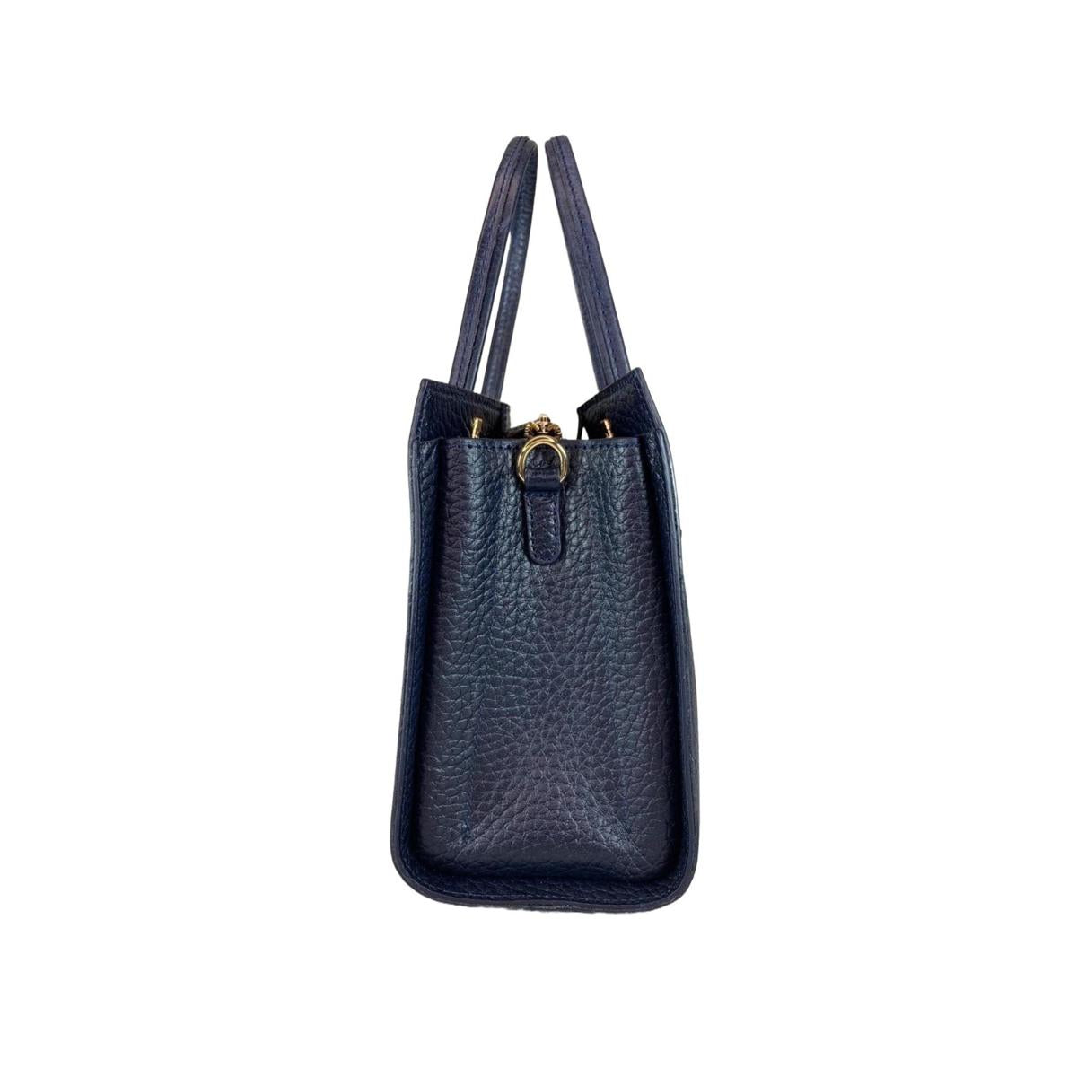 LeatherLuxe - Navy Blue Color; Women's Leather Handbag; Shoulder Bag; Crossbody Genuine leather Designer Premium leather bag for women leather hobo tote messenger bag Leather Accessories Leather Shop Leather Goods
