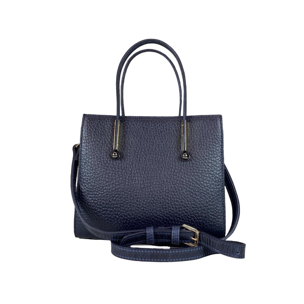 LeatherLuxe - Navy Blue Color; Women's Leather Handbag; Shoulder Bag; Crossbody Genuine leather Designer Premium leather bag for women leather hobo tote messenger bag Leather Accessories Leather Shop Leather Goods