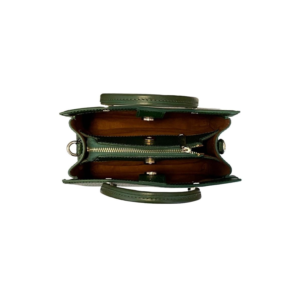 LeatherLuxe - Green Women's Leather Handbag; Shoulder Bag; Crossbody Genuine leather Designer Premium leather bag for women leather hobo tote messenger bag Leather Accessories Leather Shop Leather Goods