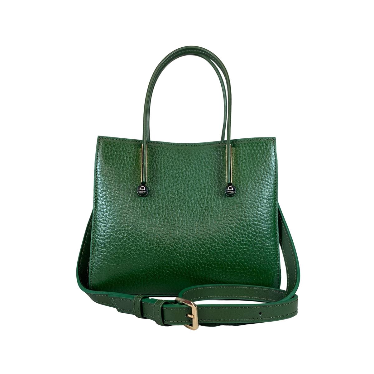 LeatherLuxe - Green Women's Leather Handbag; Shoulder Bag; Crossbody Genuine leather Designer Premium leather bag for women leather hobo tote messenger bag Leather Accessories Leather Shop Leather Goods
