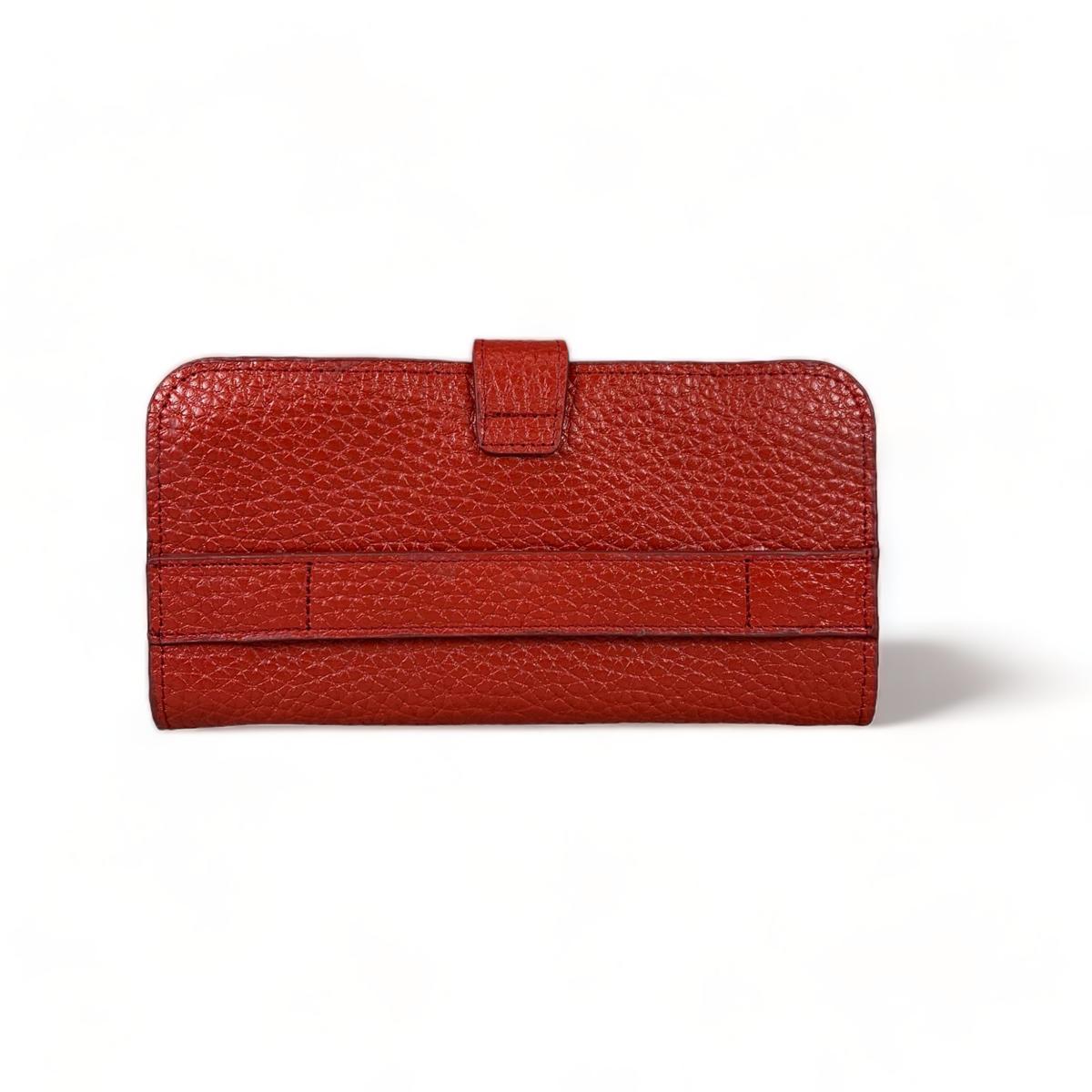 LeatherLuxe - Red Leather Clutch; Women's Wallets, Purses & Card Holders Genuine leather Designer Premium leather bag for women leather hobo tote messenger bag Leather Accessories Leather Shop Leather Goods