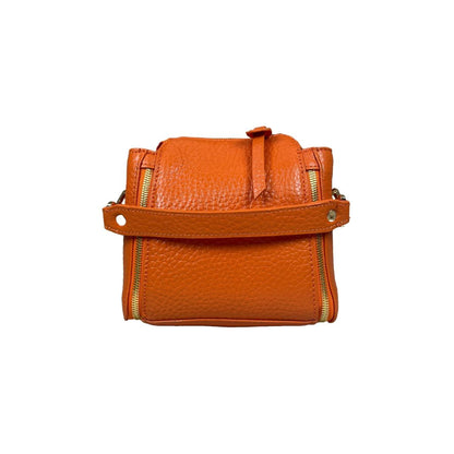 LeatherLuxe - Orange Leather Handbag Shoulder Bag for Women Genuine leather Designer Premium leather bag for women leather hobo tote messenger bag Leather Accessories Leather Shop Leather Goods