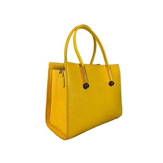 LeatherLuxe - Yellow Color; Luxurious Leather Handbag; Perfect Shoulder Bag and Crossbody Genuine leather Designer Premium leather bag for women leather hobo tote messenger bag Leather Accessories Leather Shop Leather Goods